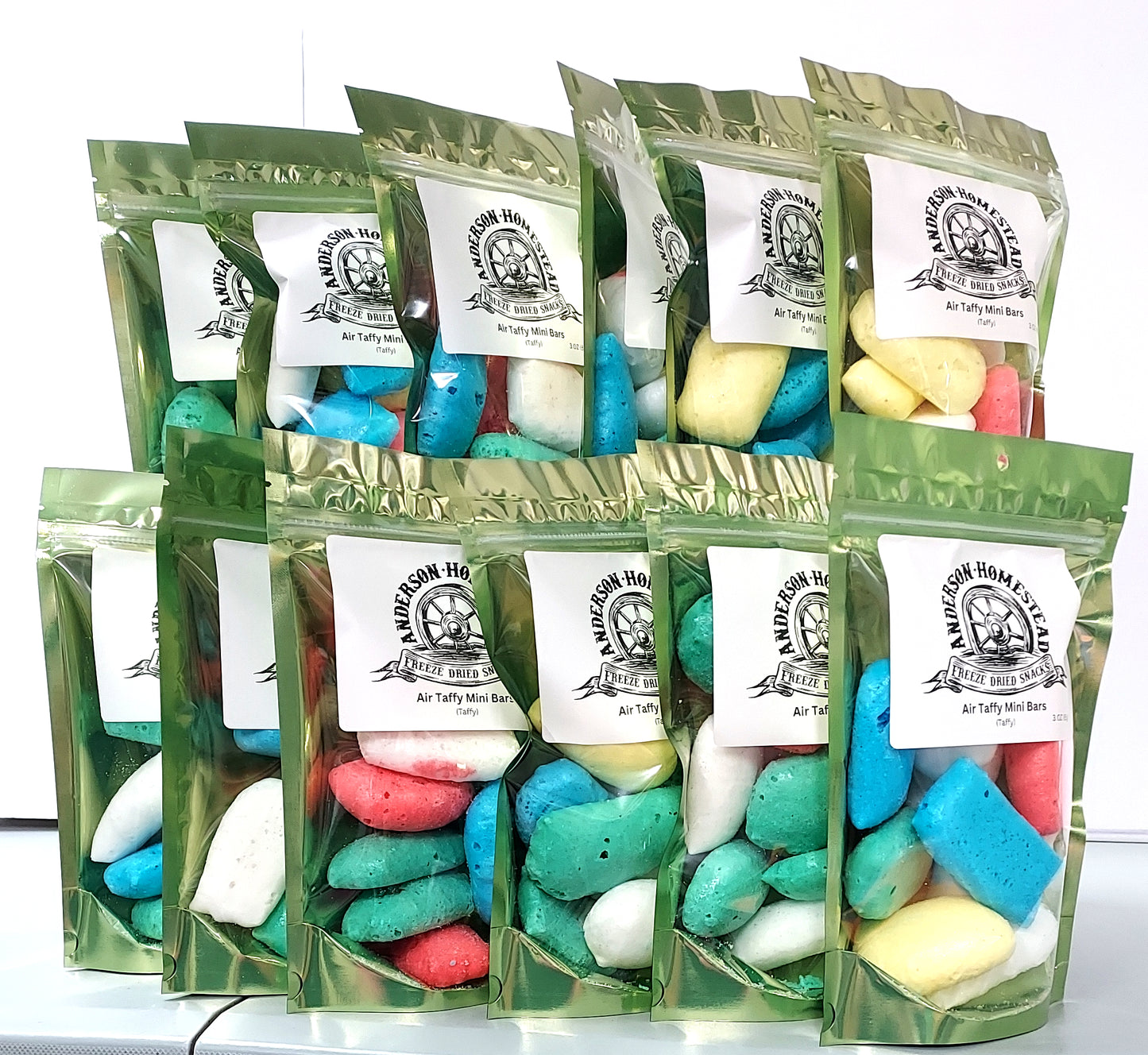 Wholesale Air Taffy Mini Bars Case of 12
