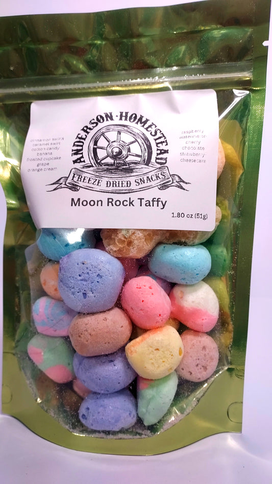 Freeze Dried Candy Moon Rock Taffy