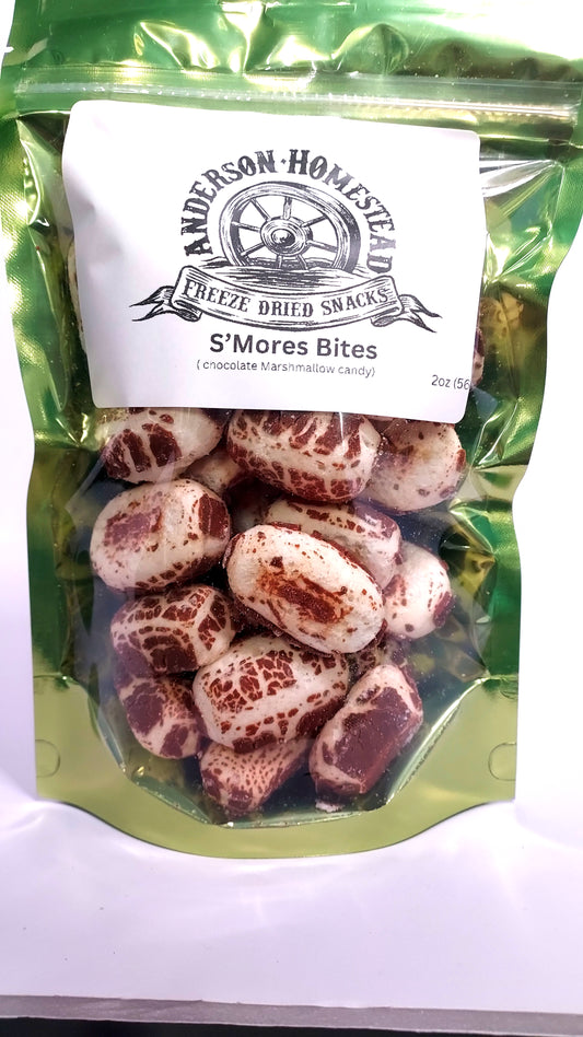 Freeze Dried Candy  S'mores Bites