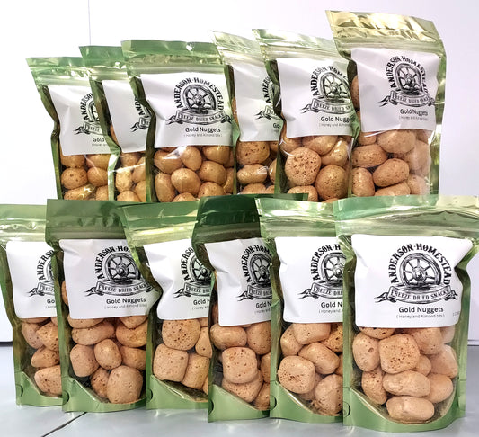 Wholesale Gold Nugget Case of 12