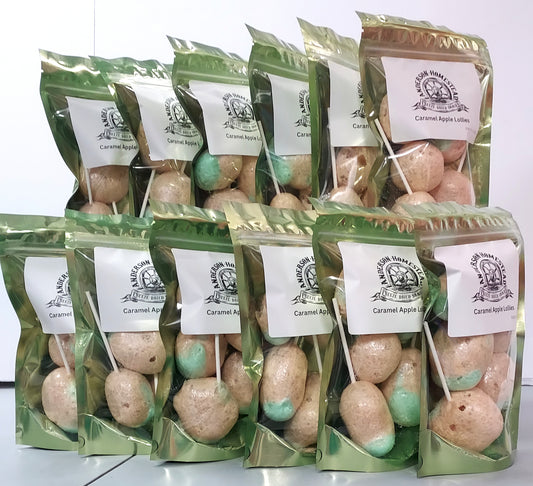 Wholesale Caramel Apple Lollies Case of 12